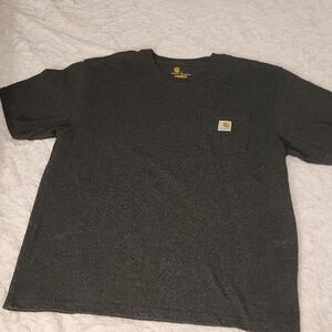Carhartt Men's Charcoal Pocket Tee